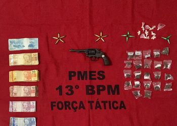 Força Tática do 13º Batalhão, realizou abordagem e prisão de três homens em São Mateus