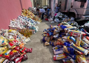 Maior evento de rap e trap do ES arrecada mais de 22 toneladas de alimentos