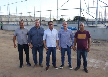 Presidente da Ales visita obras do complexo esportivo de Sooretama e destaca avanços para a comunidade