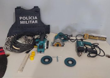 Policiais civis e militares prendem, em flagrante, indivíduo suspeito de diversos furtos em Montanha