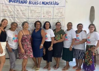 A Prefeitura de Montanha por meio da Secretaria de Assistência Social e CRAS, participou do evento “Bordando Águas e Memórias”