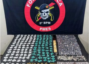 Polícia Militar realiza prisão de traficantes com mais de 7500 unidades de entorpecentes em Fundão