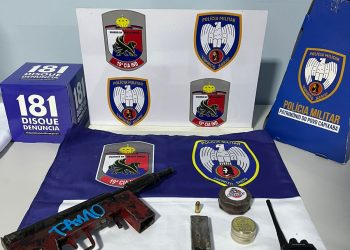 Apreensão de armas sexta-feira 08 no bairro Jundia em Pinheiros