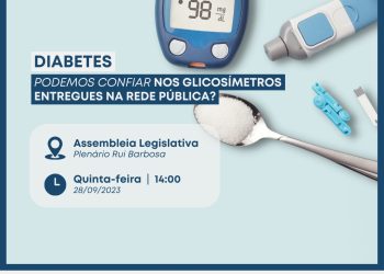 Frente da Diabetes põe glicosímetros entregues na rede pública à prova