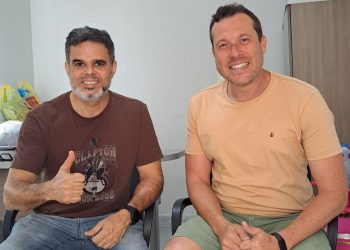 Anderson Salvador e Antônio Emílio cada vez mais próximos