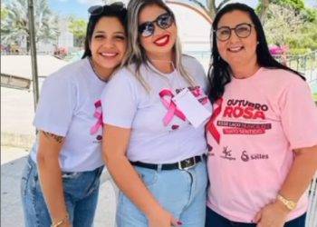 Vereadora Elisângela Nascimento participa do evento outubro rosa em São Mateus