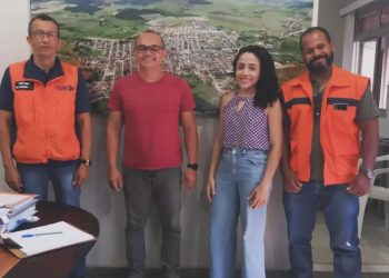 Vice Prefeito de Pinheiros se reúne com a Defesa Civil