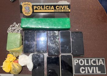 Operação ‘Wanted’ da Polícia Civil resulta na prisão de suspeito de homicídio e apreensão de drogas em Jerônimo Monteiro