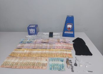 Operação Policial em Montanha apreende entorpecentes, dinheiro e dois indivíduos