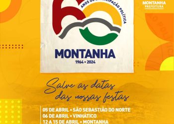 60 anos de emancipação politica de Montanha!!