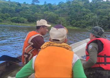 Polícia ambiental realiza operação para inibir pesca durante a piracema na barragem Walter José Matielo em Pinheiros