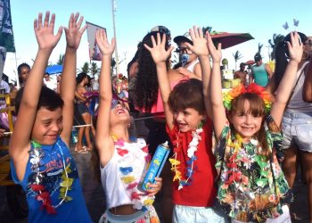 Folia mirim? No carnaval Guriri 2024 tem