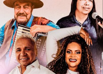 Três atrações nacionais já confirmados para o Arraiá da Pedra Furada: Xiru do Sul, Banda; Forró Cintura de Mola e Forró Caju com Mel!