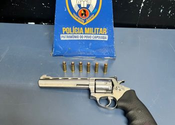 POLÍCIA MILITAR REALIZA APREENSÃO DE ARMA DE FOGO EM ARACRUZ