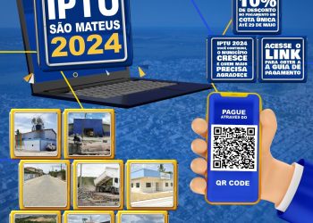 IPTU 2024 SÃO MATEUS: COM A GUIA ELETRÔNICA, VOCÊ NEM PRECISA SAIR DE CASA PARA FICAR EM DIA COM A SUA CIDADE