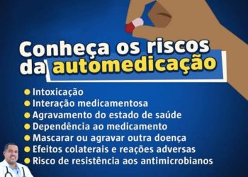 Conheça os riscos da automedicação