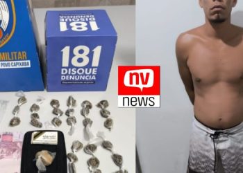 Liderança do tráfico em Montanha é preso em operação policial Liderança do tráfico em Montanha é preso em operação policial