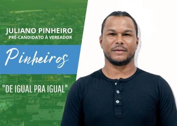 CONFIRMADO JULIANO PINHEIRO PRÉ-CANDIDATO À VEREADOR
