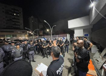 Operação policial de combate ao tráfico de drogas