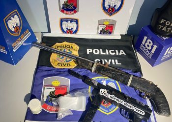 POLICIAIS CIVIS E MILITARES PRENDEM DOIS FORAGIDOS DA JUSTIÇA EM PINHEIROS