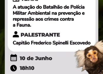 Comissão de Proteção e Bem-estar dos Animais realizará palestra sobre prevenção e repressão aos crimes contra a fauna