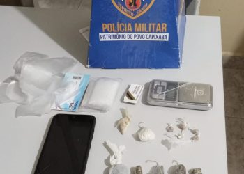 Policiais apreendem drogas em Ecoporanga