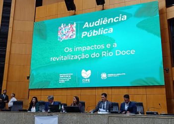 Cerca de 250 pessoas participam da audiência sobre os impactos causados pelo rompimento da barragem de Fundão