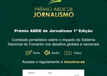 Prêmio ABDE de Jornalismo 1ª Edição