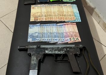 Polícia prende dois suspeitos por porte irregular de arma de fogo em São Gabriel da Palha