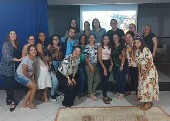 Aconteceu no auditório da EMEFCM Domingos Martins uma formação ofertada pelo Sistema de Crédito Cooperativo
