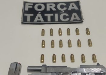 POLÍCIA MILITAR APREENDE ARMA DE FOGO NO BAIRRO COLINA, BARRA DE SÃO FRANCISCO/ES