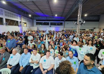 Grande evento oficializa a candidatura de Lucas Scaramussa à prefeitura de Linhares