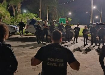Polícia Civil realiza operação integrada para prender suspeitos de homicídios em Conceição da Barra