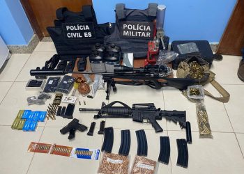 Polícia apreende fuzil e pistola durante ação conjunta em Alfredo Chaves