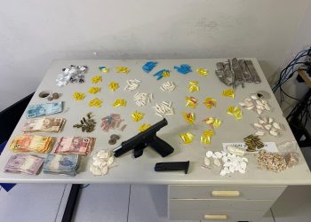 PMES apreende drogas e quase quatro mil reais durante operação em Vitória
