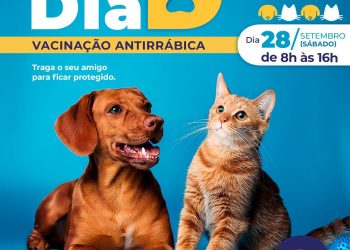Dia D de Vacinação Antirrábica acontece neste sábado
