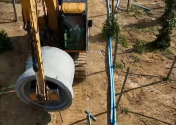 Prefeitura de Pedro Canário inicia obra de drenagem pluvial no bairro São Geraldo
