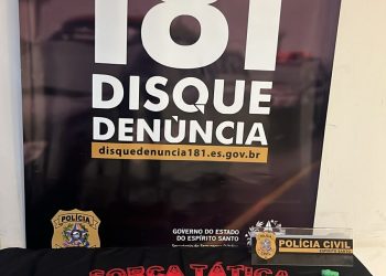Trio é preso em Venda Nova do Imigrante durante operação contra o tráfico de drogas
