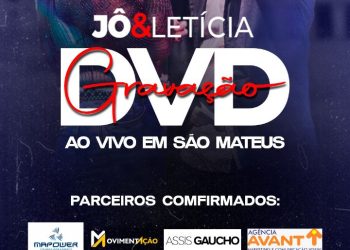 Dupla Jô e Letícia grava primeiro DVD ao vivo em São Mateus com foco na cultura local e na música sertaneja