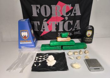 APREENSÃO DE DROGAS EM MONTANHA