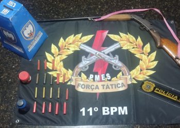 OPERAÇÃO SENTINELA RESULTA EM APREENSÃO DE ARMAS E MUNIÇÕES EM ÁGUIA BRANCA