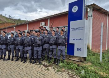 11º BATALHÃO DE POLÍCIA MILITAR RECEBE 23 NOVOS POLICIAIS