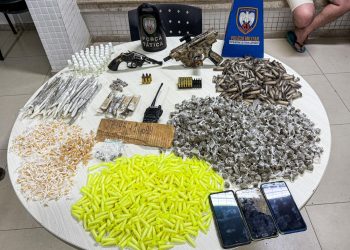 PMES apreende drogas e armas durante operação em Cariacica