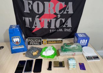Operação ‘Forseti’: Forças de segurança prendem 14 suspeitos em Boa Esperança e apreende drogas, veículos e armas