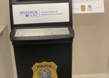 Polícia Civil inaugura totens de autoatendimento para registro de ocorrências no Shopping Vitória