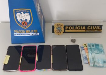 PCES e PMES realizam operação em São Gabriel da Palha e prendem três envolvidos em crimes de roubo e furto