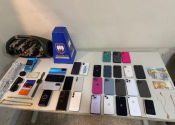 PM recupera 26 aparelhos celulares furtados durante show em Guarapari no último sábado