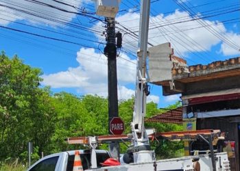Concessionária alerta que o furto de energia é crime e pode causar graves acidentes