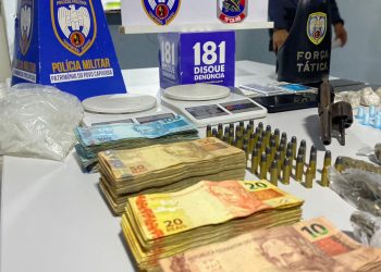 Combate ao tráfico de drogas em pinheiros: ação da polícia militar resulta em prisões e apreensões significativas