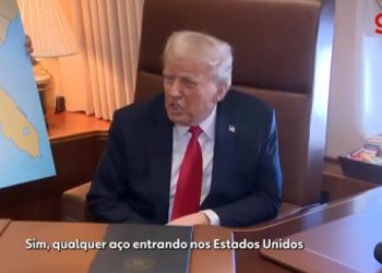 Trump deve anunciar nesta segunda tarifa de 25% sobre aço e alumínio; Brasil é um dos maiores fornecedores